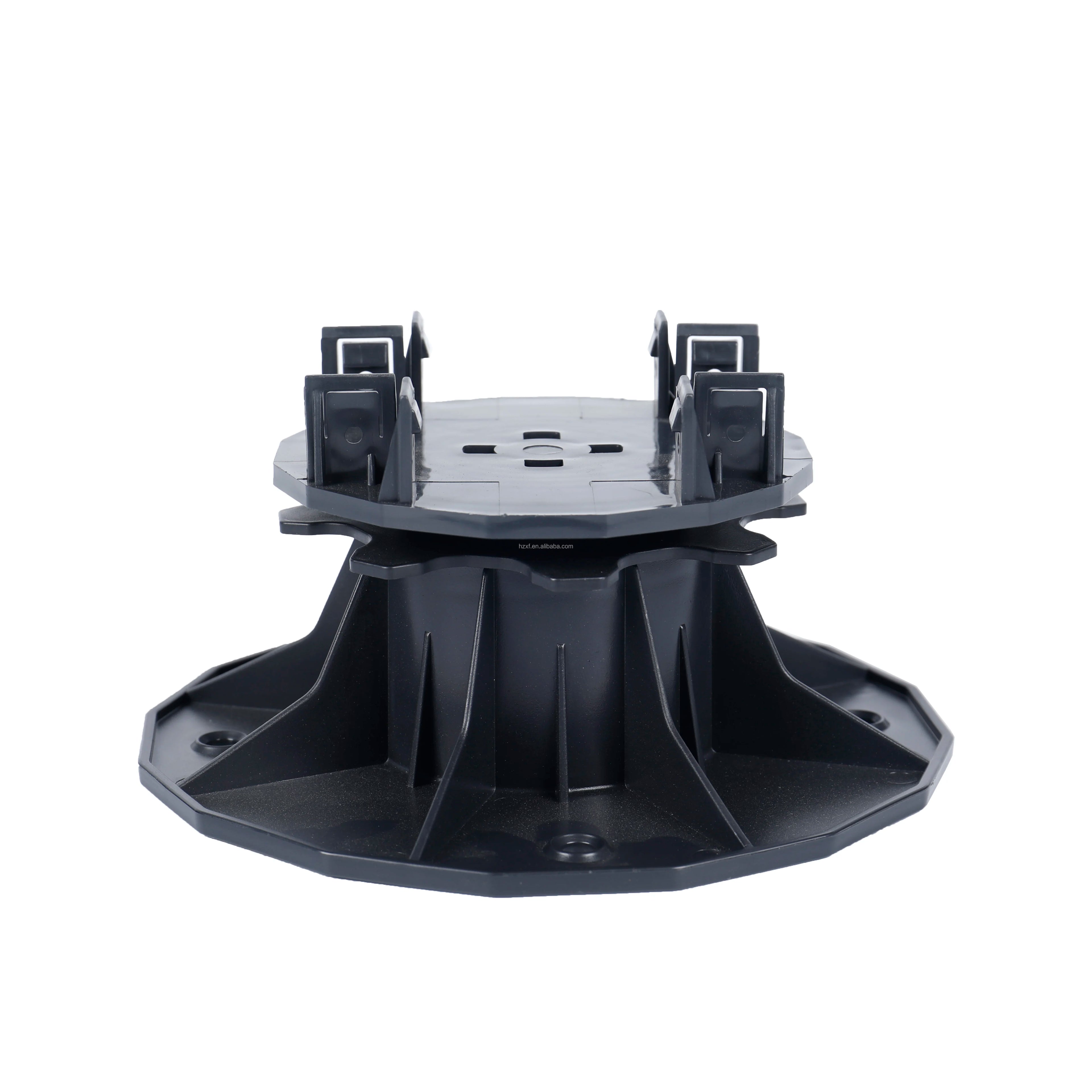 Modern Design Adjustable Decking Support Pedestal Bearing Good Price Aluminium Wood Substructure for Roof Terrace Floor Use