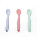 Eco-friendly Bpa-Free Custom Food Grade Soft First Stage Feeding Silicone Baby Spoon for Infant