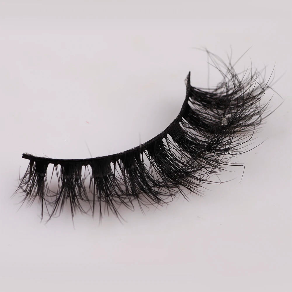 FX-6D34 Eye Lashes Wholesale 6D Full Strip Eyelashes Natural Fluffy Faux Mink False Eyelashes 5 Pairs Custom Logo Synthetic Lash