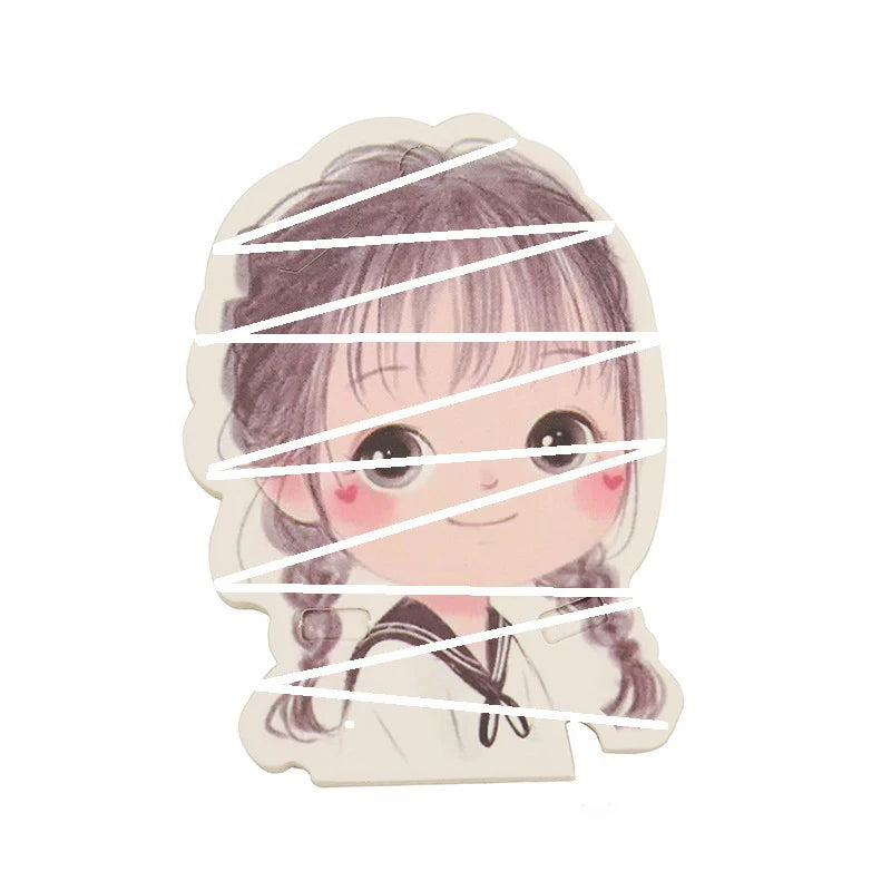 MIO Kids Hair Clip Packaging Card Wholesale Custom Printed Paper Display Card Tag for Hairpin With Logo Hair Accessory Holder