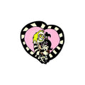 For Lydia Soft Enamel Pin Heart Sandworm Brooches Gothic Badge Bag Shirt Lapel Buckle Punk Jewelry Gift Friends Lovers