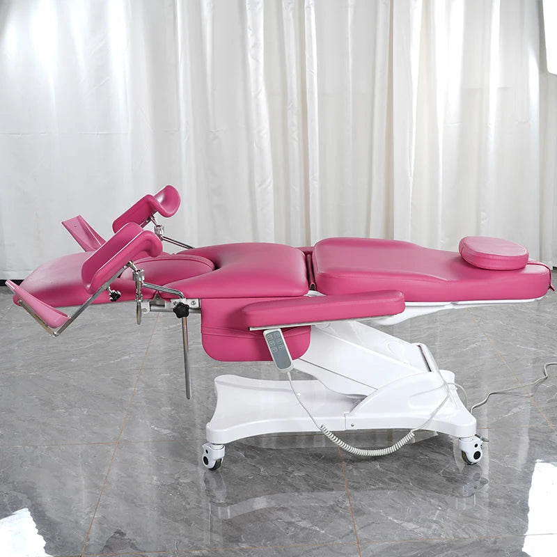 Commercial Furniture Height Adjustable Split Legs Medical Birthing Bed Electric Gynecological Examination Couch Examination Beds