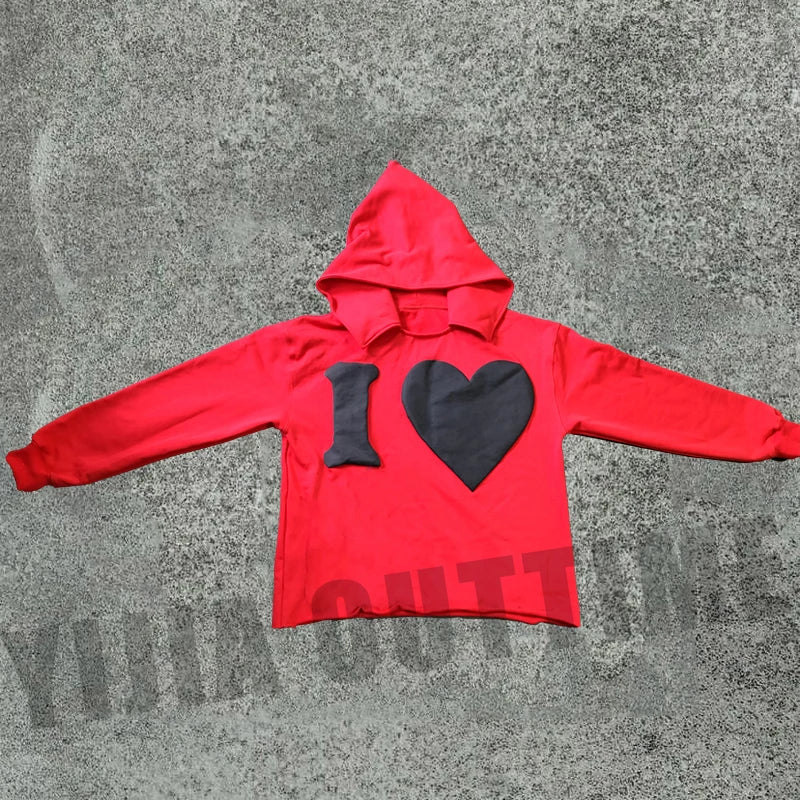 Manufacturer Hoodie 400gsm Cotton Oversized Men Pullover Hoodies Custom Dtg Cropped Hoodie