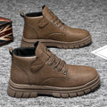 Y 39-44 Zapatos De Hombre Brown Black Men's Shoes Breathable Trend Platform Sports Casual Fashion Style Shoes Boots for Men