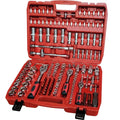 Srunv 172 Pcs Mechanics Tool Wrench Socket Set Chrome Vanadium Hand Tool Set