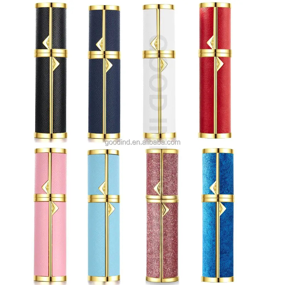 5ml Mini Portable Refillable Aluminum Alloy Perfume Atomizer Travel Spray Bottle Cosmetic Vial