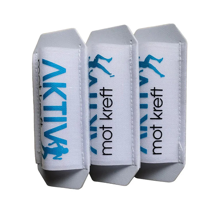 Hot Sale 55*135mm HXW Brand Nylon Hook & Loop EVA Padded Durable Eco-Friendly Alpine Ski Strap with Logo Printing