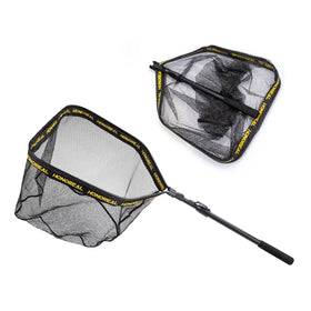 Floating Fishing Net for Steelhead Salmon Fly Kayak Catfish Bass Trout Fishing Rubber Coated Landing Net for Easy Catch