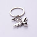 Wholesale Mini Metal Airplane Keychain/aircraft Keychain