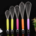 With Bottle Opener Balloon Wire Whisk Egg Beater Stainless Steel Egg Tools for Blending Whisking Beating Stirring Cooking Baking