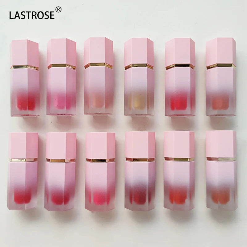 Highly Pigmented Blush Cream Blush Makeup for Cheeks 12 Colors Tint Vegan Cruelty Free Face Makeup Long Lasting Liquid Blusher