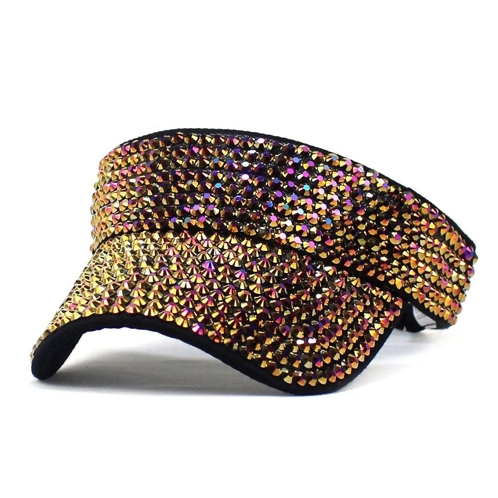 Sun Visors Adjustable Visor Cap Multicolored Sportswear Sun Cap for Women Men
