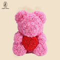 2026 Valentines Day Couple Gift Rose Teddy Bears Flower Box Gifts Set for Women
