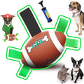 Hot Sale Eco-Friendly Pet Supplies Rugby Soccer Ball Toys Dog Interactive Throwing Multifunctional Training Toy