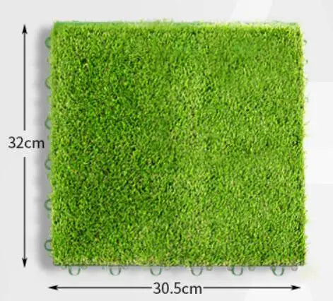 Quality Outdoor Synthetic Green Turf Artificial Grass Tile Lawn Grass Factory Carpet Garden Landscaping for Sale