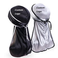 Multicolor Custom Two Pieces/Set Fashion Du Rags Soft Comfortable Headwraps Unisex Nylon Satin Durags