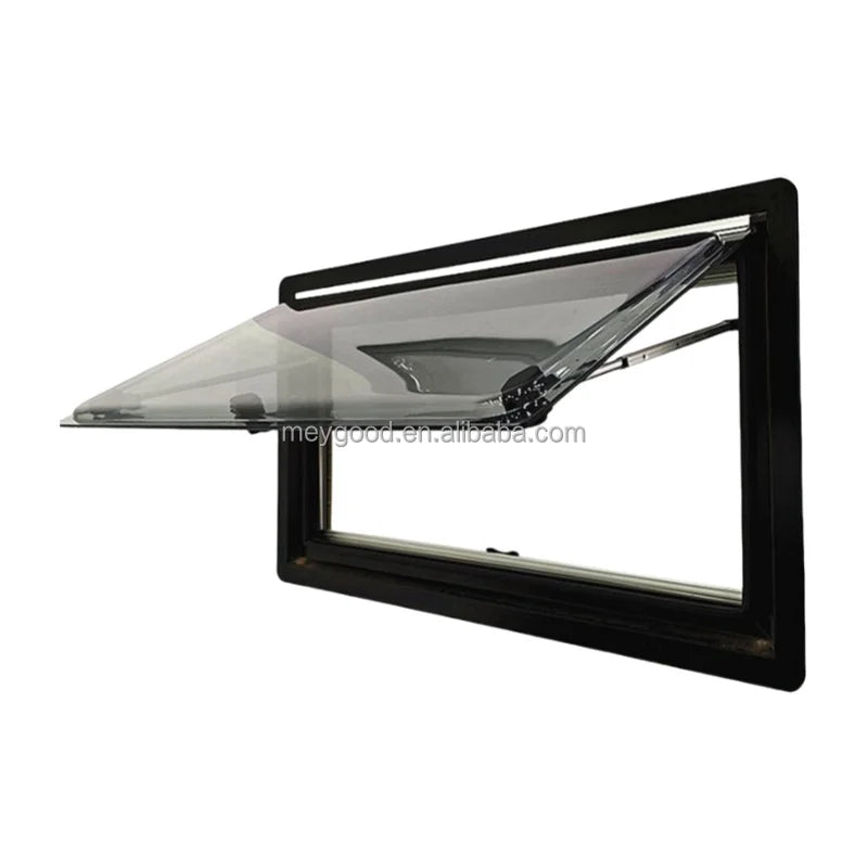500x500mm High Tensile Aluminum Profile RV Caravan Motorhome Side Window with Roller Blind