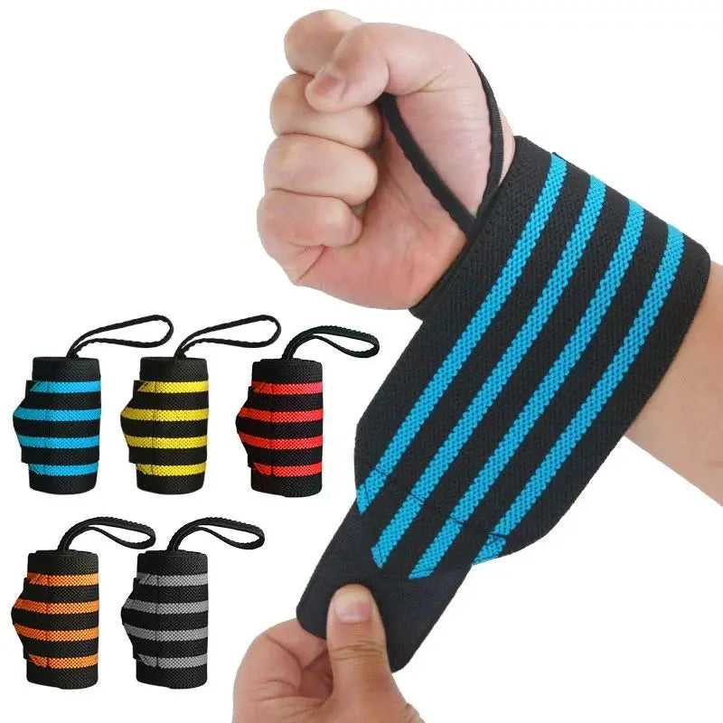 Danyang Zhenxing Latex WeightLifting Training Wrist Support Braces Wraps Belt Protector Lifting Straps