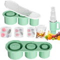 New Arrival 3D Flexible Silicone Ice Ball Mold Cup Accessories with Lid for Freezer Ice Maker Food Custom Logo