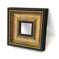 Hot Selling Religious Solid Wood Custom Size Photo Frames 3x3 8x8 7" 8" 10" 9x12 with Gold Finish Digital Printing Home Decor