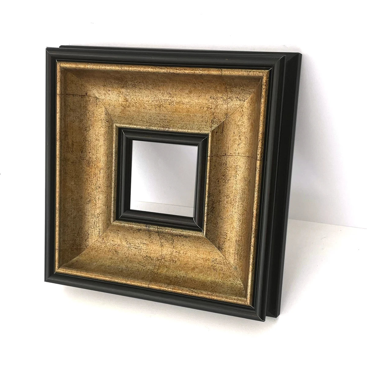 Hot Selling Religious Solid Wood Custom Size Photo Frames 3x3 8x8 7" 8" 10" 9x12 with Gold Finish Digital Printing Home Decor