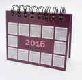 041 Desk Top Calendar with Sticky Notes & Memo Pad