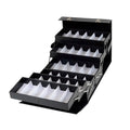 Fully Expanded Layered Leather Glasses Display case Upscale Multifunctional Sunglasses Storage Carrying case