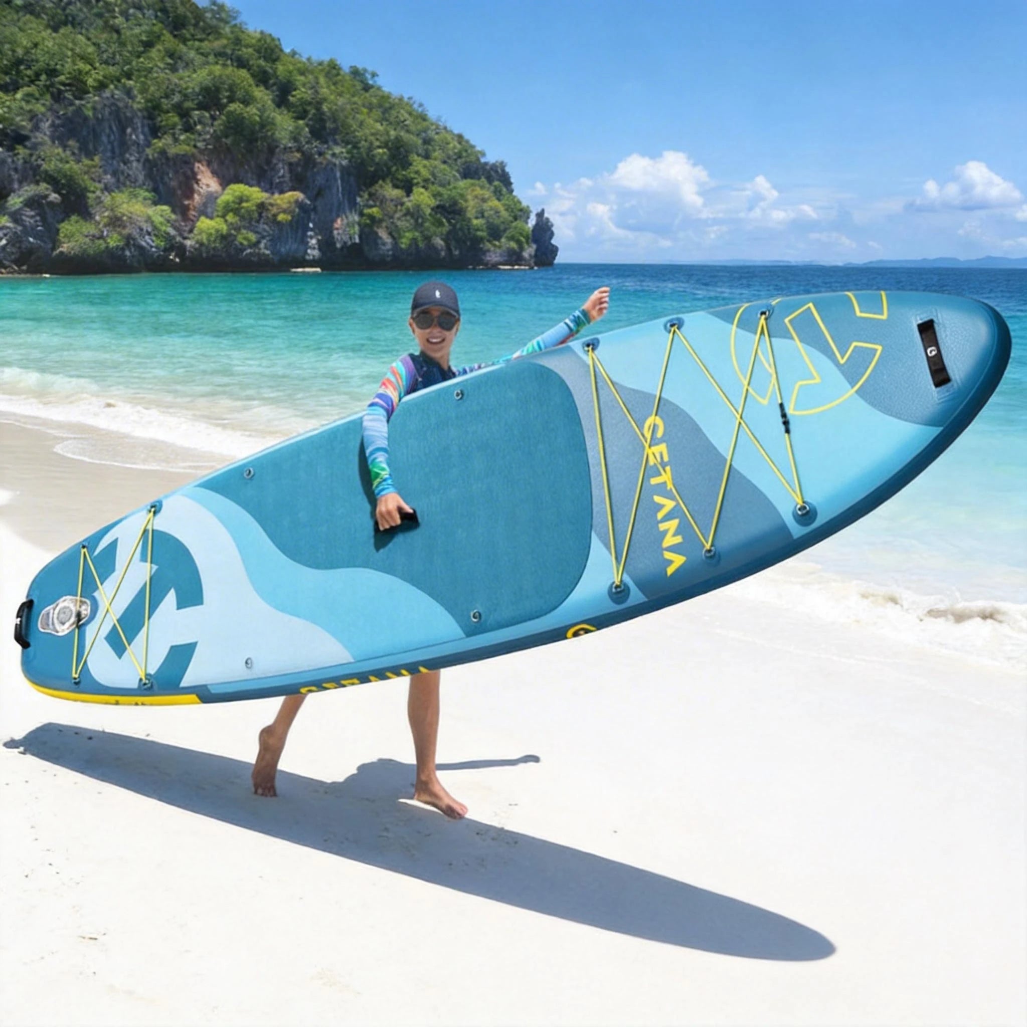 Free Shipping CETANA Paddle Board 2026 New Arrival 11'6"*35"*6" Inflatable Stand up Paddle Board Drop Stitch sup Gonfiabile