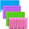 Chocolate Molds Rubber Silicone-candy Molds Customized Silicone Ice Mold Trays Are Non-stick Including Hearts Stars