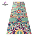 183*61*0.5cm Suede Yoga Mat Custom Private Label TPE Yoga Mat Suede Non-Slip Material