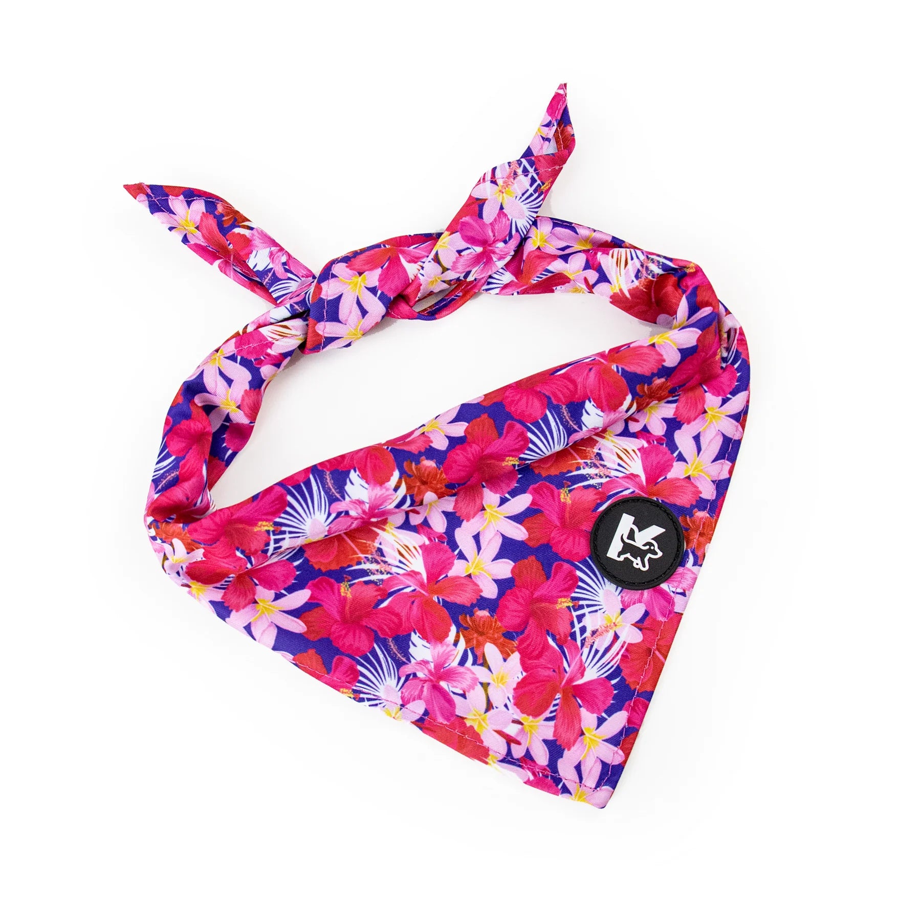 Wholesale Kingspeed Rain Forest Dog Bandana One Size Adjustable Luxury Nylon All Seasons Puppy Colorful Printed Logo