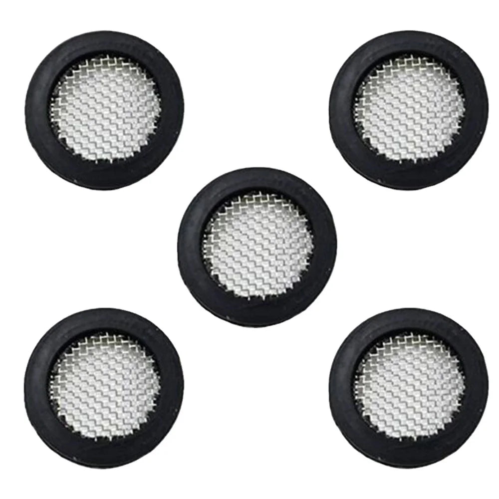 Washer Filter Gasket Washer/Dishwasher/Shower Valve Hose Strainer Gauze Washer 3/4\" BSP 304 Filter Screen 40 Mesh Rubber