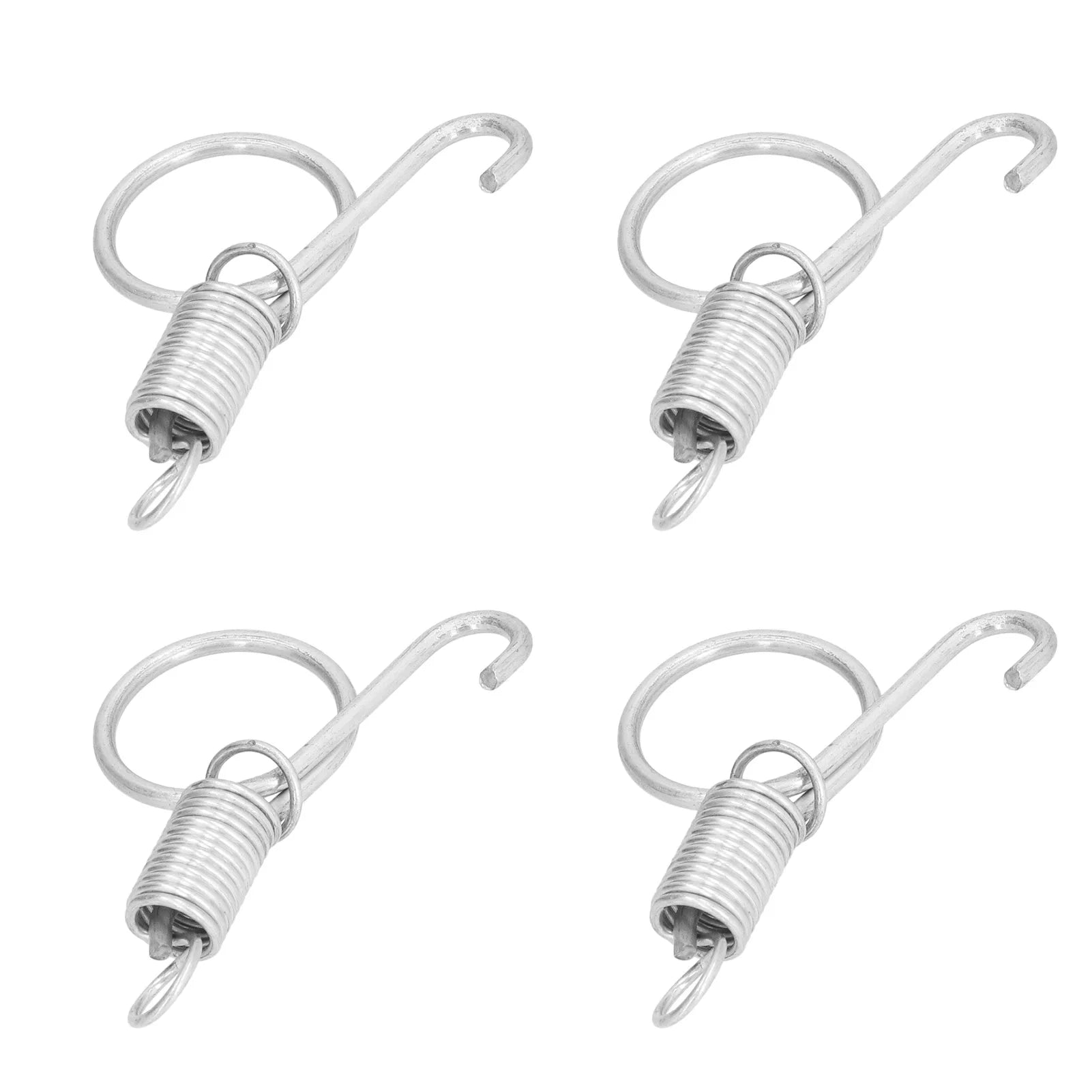 20PCS Cage Door Spring Hook Metal Finger Spring Latch Hook for Fixing Rabbit Pet Cage Door Farming EquipmentS 6x2.1cm
