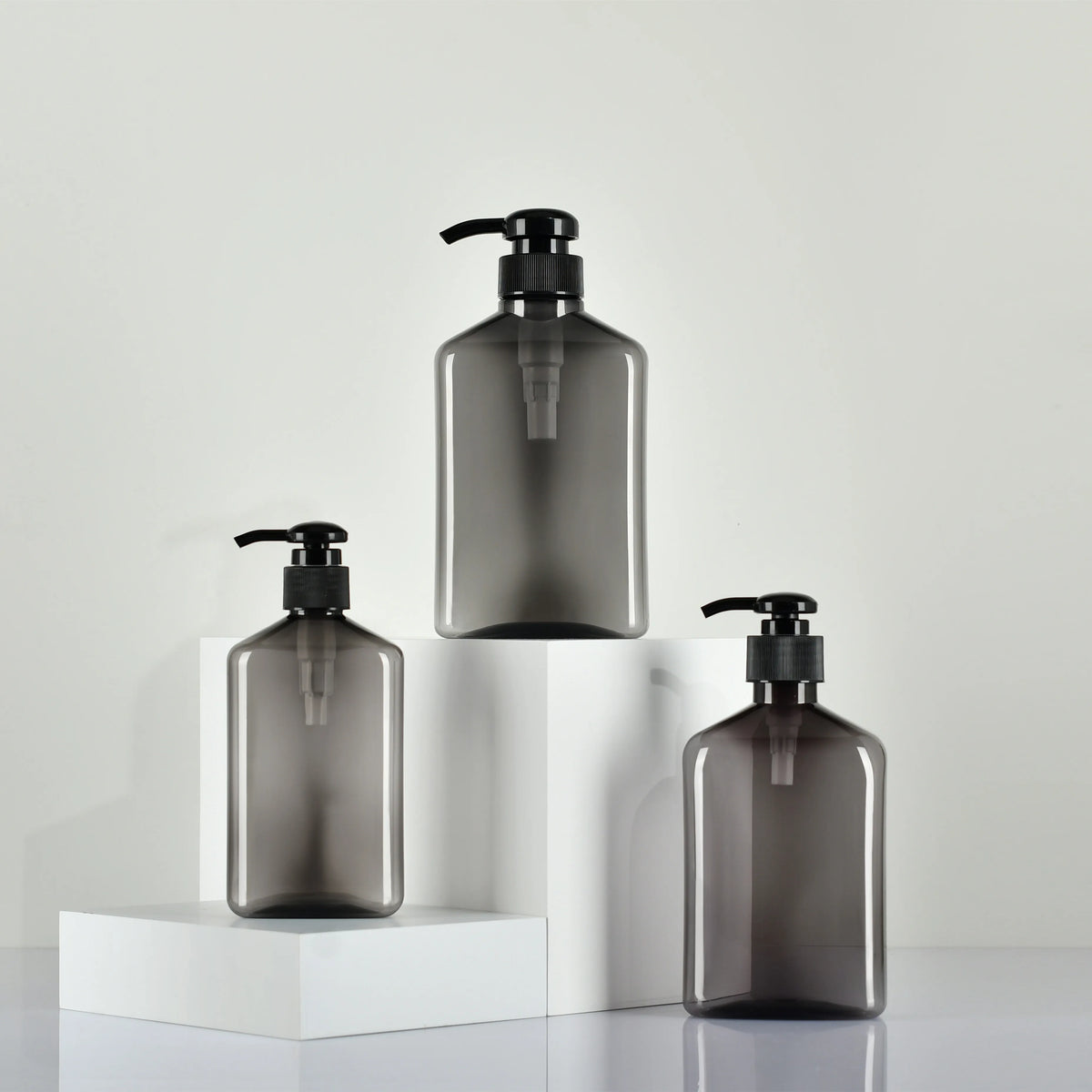 500ml Luxury Personalized Refillable Shampoo and Conditioner Bottles for Lotion Packaging