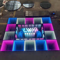 Led Dancing Floor DISCO LIGHT Custom Stage Infinite Sign Abyss Stage Neon Infinity 3D Wall Stage for Dance Floor Ktv Disco