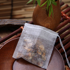 Biodegradable Corn Material Herb Loose Tea Bag Disposable Tea Filters with Drawstring