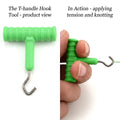 Carp Fishing Equipment Knot Pull Tool Knot Hook Puller for Carp Fishing Rig Terminal Tackle BT02