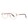 Strong Hinge Anti Blue Light Metal Frame for Prescriptions Women Glasses Frame Logo Custom Eyewear