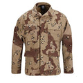 Foreign Camo Suit Outdoor Expansion Training Suit Wear Resistant Simple BDU Long Sleeve Combat Camo Uniform