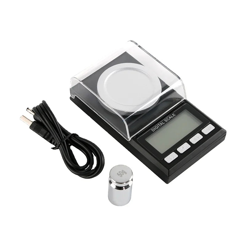 High Precision Gemstone Weighting Tool Professional Loose Diamond Small Digital Scale