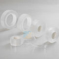 0.15mm Thick Double Sided Transparent Sticky Nano Gel Tape Washable Pressure Sensitive Adhesive Tape for Masking Heavy Duty