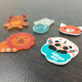 Extra White PVC Bracelet Jewellery Mat Paper Art Stickers Kit 0.3 Shrink Transparent for Kids' Craft Softness Hardness
