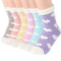 Support Sample Polyester Sweat-Absorbent Girl Winter Causal Cute Slouch Flowers Crew Socks for Women