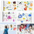 Customized DIY Offset Paper Roll for Children's Drawing & Graffiti Color Filling Art Paper