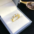 R1096 4-5mm Natural Freshwater Pearl Ring Accessory 925 Sterling Silver Adjustable Size Engagement Jewelry Ring for Women