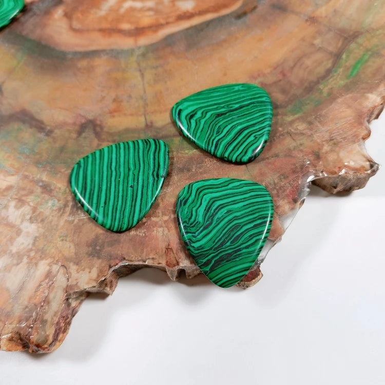 Huiying Wholesale Daily Performance Practice Using Malachite Guitar Picks