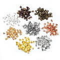 200pcs Bullet Earring Backs Plug Copper/Stainless Steel Metal Earrings Setting Base Ear Studs Back DIY Jewelry Findings