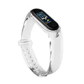 LAIHE Simple Clear Soft Rubber Silicone Watch Strap Waterproof Charm Correas-De-Reloj for Mi Smart Watches & Accessories