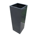 Outdoor City Street Furniture Stackable Steel Planters Box Outside Garden Park High  Flower Pots Out Door Chinese Plant Pot
