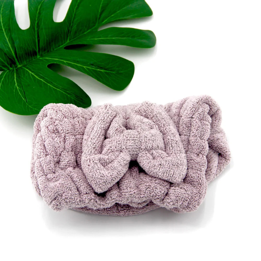 Quick Microfiber Terry Dry Hair Drying Towel Cap Shower Head Wrap Hair Turban Towel Cap